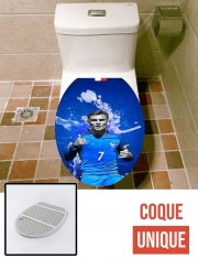 Housse de toilette - Décoration abattant wc Allez Griezou France Team