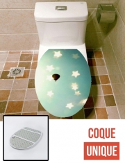 Housse de toilette - Décoration abattant wc Among the Stars