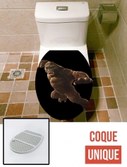 Housse de toilette - Décoration abattant wc Angry Gorilla