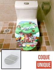 Housse de toilette - Décoration abattant wc Animal Crossing Artwork Fan