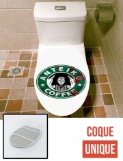 Housse de toilette - Décoration abattant wc Anteiku Coffee