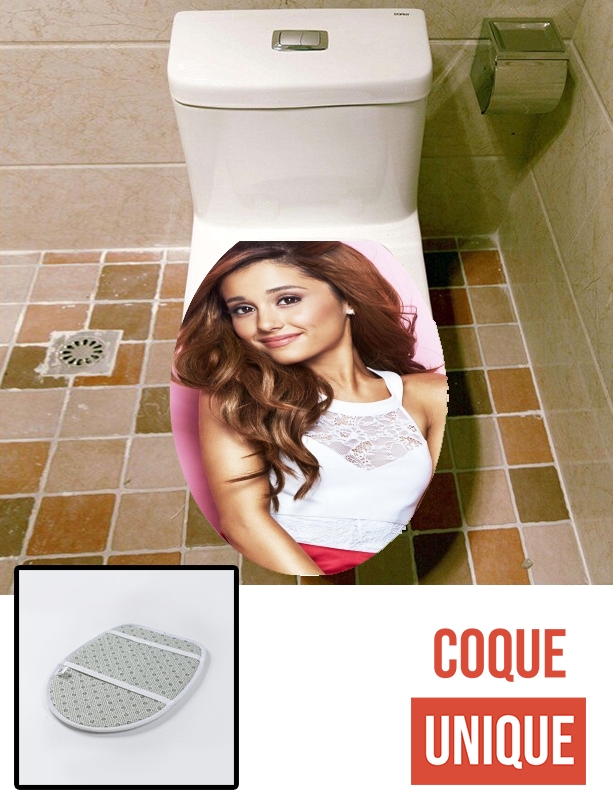 Housse de toilette - Décoration abattant wc Ariana Grande