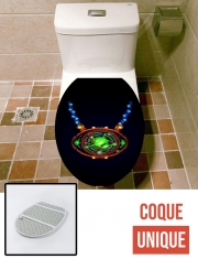 Housse de toilette - Décoration abattant wc Armour V4