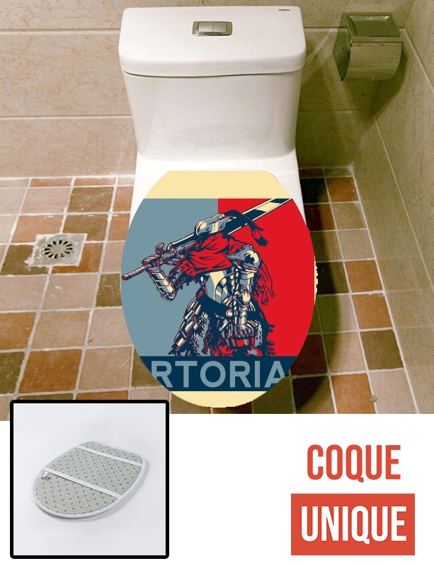 Housse de toilette - Décoration abattant wc Artorias