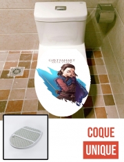 Housse de toilette - Décoration abattant wc Arya Stark