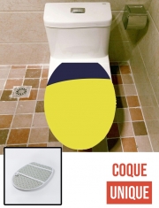 Housse de toilette - Décoration abattant wc ASM Clermont