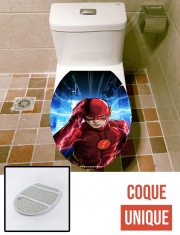 Housse de toilette - Décoration abattant wc At the speed of light