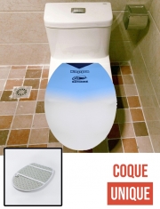 Housse de toilette - Décoration abattant wc aviron bayonnais