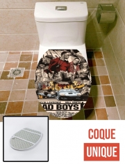 Housse de toilette - Décoration abattant wc Bad Boys FanArt