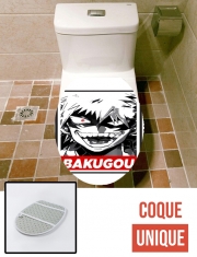 Housse de toilette - Décoration abattant wc Bakugou Suprem Bad guy