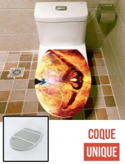 Housse de toilette - Décoration abattant wc Balrog Fire Demon