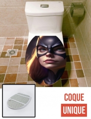 Housse de toilette - Décoration abattant wc Batgirl