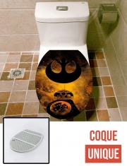 Housse de toilette - Décoration abattant wc BB8 Art