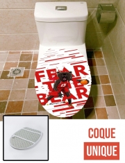 Housse de toilette - Décoration abattant wc Beasts Collection: Fear the Bear
