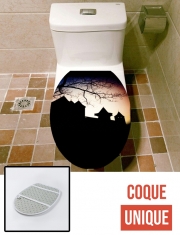 Housse de toilette - Décoration abattant wc BEWARE