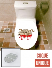Housse de toilette - Décoration abattant wc Big Brain