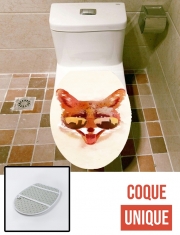 Housse de toilette - Décoration abattant wc Big Town Fox
