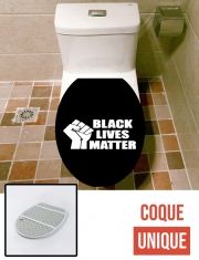 Housse de toilette - Décoration abattant wc Black Lives Matter
