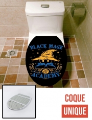 Housse de toilette - Décoration abattant wc Black Mage Academy