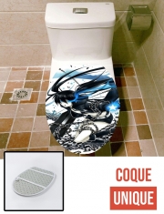 Housse de toilette - Décoration abattant wc Black Rock Shooter