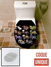 Housse de toilette - Décoration abattant wc Bloody Roar