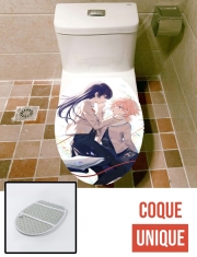 Housse de toilette - Décoration abattant wc Bloom into you
