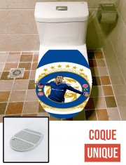 Housse de toilette - Décoration abattant wc Blue Lion Hazard