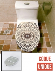 Housse de toilette - Décoration abattant wc Boho Autumn Mandala