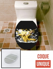Housse de toilette - Décoration abattant wc Borsalino Amiral Kizaru