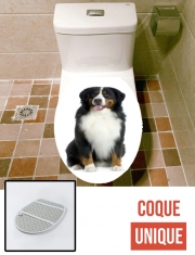 Housse de toilette - Décoration abattant wc Bouvier bernois