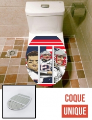 Housse de toilette - Décoration abattant wc Brady Champion Super Bowl XLIX
