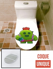 Housse de toilette - Décoration abattant wc Brawl Stars Spike Cactus