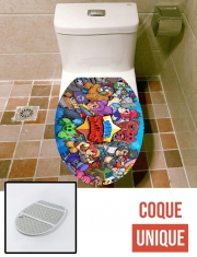 Housse de toilette - Décoration abattant wc Brawl stars