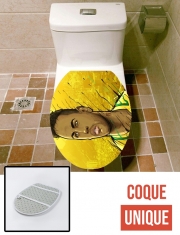 Housse de toilette - Décoration abattant wc Brazilian Gold Rio Janeiro