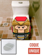 Housse de toilette - Décoration abattant wc Bricks Loki