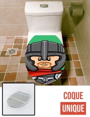 Housse de toilette - Décoration abattant wc Bricks Thor