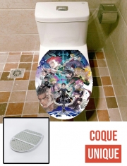 Housse de toilette - Décoration abattant wc Brigade fantome