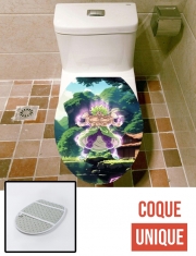 Housse de toilette - Décoration abattant wc Broly Powerful