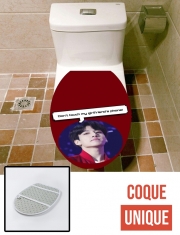 Housse de toilette - Décoration abattant wc bts jungkook