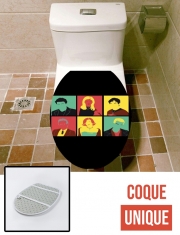 Housse de toilette - Décoration abattant wc Buffy Pop