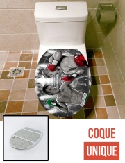 Housse de toilette - Décoration abattant wc Canelo vs Chavez Jr CincodeMayo 