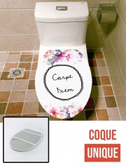 Housse de toilette - Décoration abattant wc Carpediem