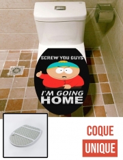 Housse de toilette - Décoration abattant wc Cartman Going Home