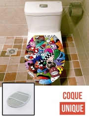 Housse de toilette - Décoration abattant wc Ca cartoon
