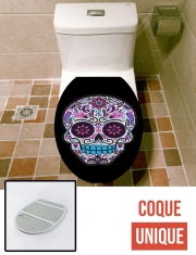 Housse de toilette - Décoration abattant wc Calavera Jour des morts
