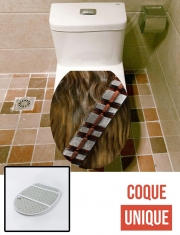 Housse de toilette - Décoration abattant wc Chewie