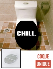 Housse de toilette - Décoration abattant wc Chill