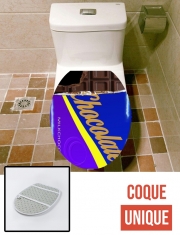 Housse de toilette - Décoration abattant wc Barre de chocolat