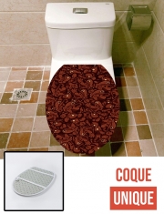 Housse de toilette - Décoration abattant wc Chocolate Mario 