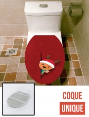 Housse de toilette - Décoration abattant wc Christmas cookie